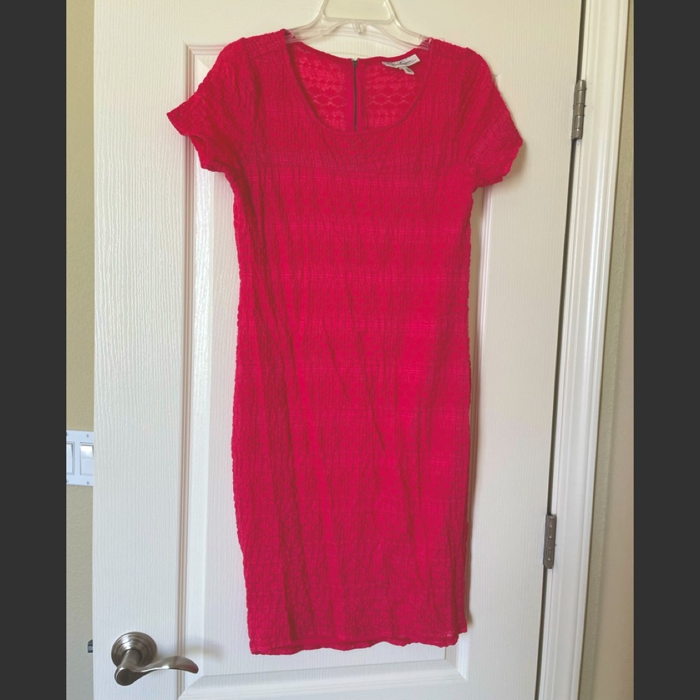 Jessica Simpson Pink sexy maternity dress S